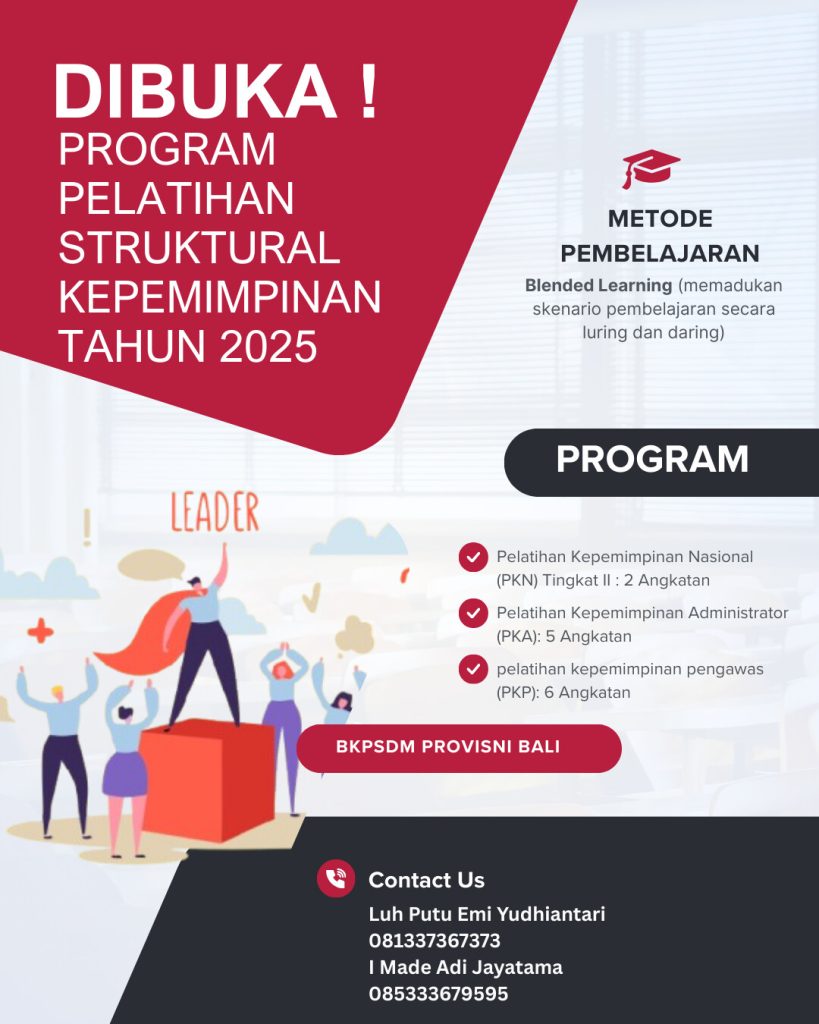 PROGRAM PELATIHAN STRUKTURAL KEPEMIMPINAN TAHUN 2025