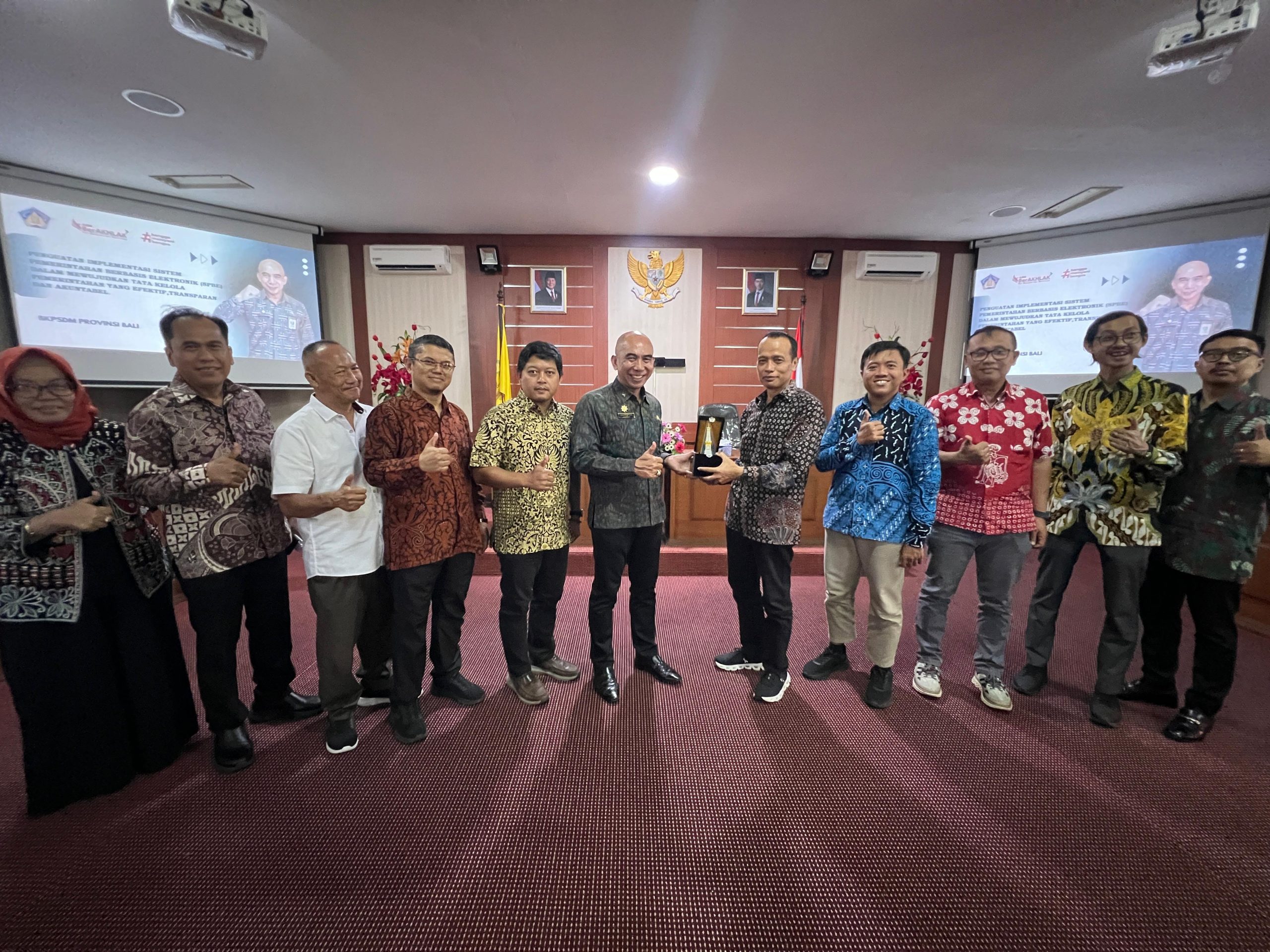 Kunjungan Komisi A DPRD Daerah Istimewa Yogyakarta ke BKPSDM Provinsi Bali, Selasa, 5 Mei 2026🤝